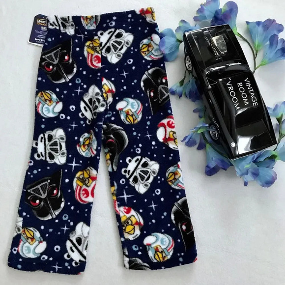 Angry Birds Star Wars NWT Fleece Pajama Bottom Boys 4 - Picture 5 of 7